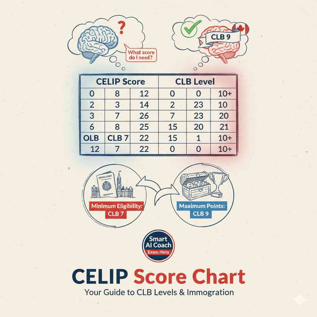 CELPIP Score Chart: Your Guide to CLB Levels and Immigration